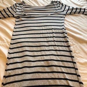 Fitted stripped dress